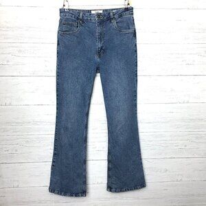 Cotton On Women's Jeans Original Flare Leg High Rise Size 8 Length 32"